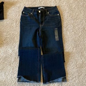 Nine West kick flare blue jeans